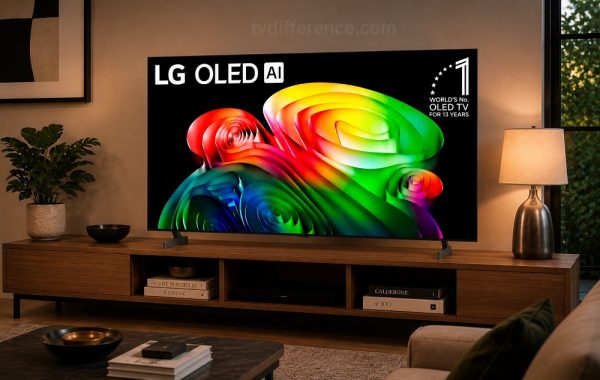 LG B6 in a Living Room