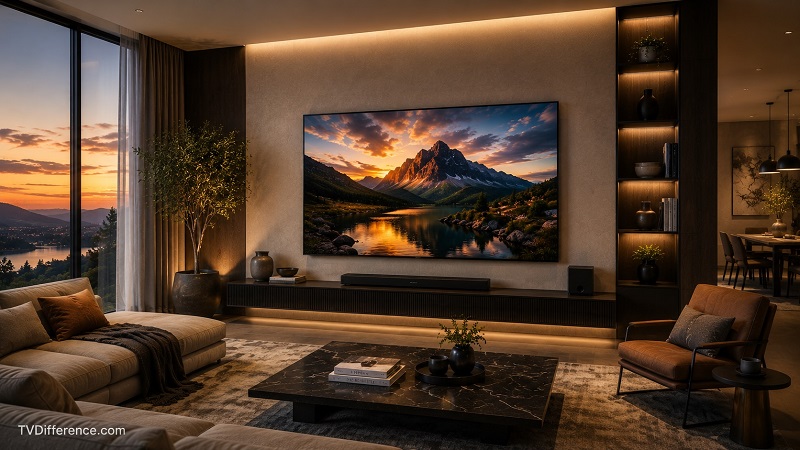 LG C6H in a living room