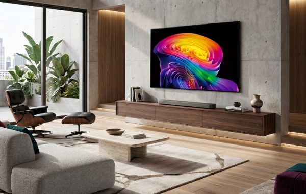 LG C6H in a living room