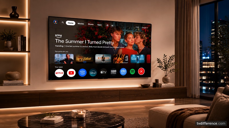 Sony Bravia 3 II in a living room