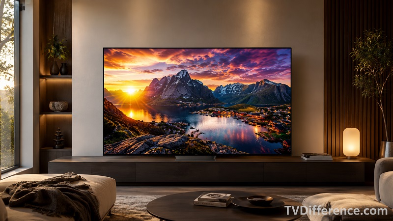 Sony Bravia 7 in a living room