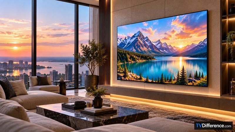 LG C6H in a living room