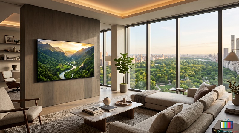 Sony BRAVIA 8 II in a living room