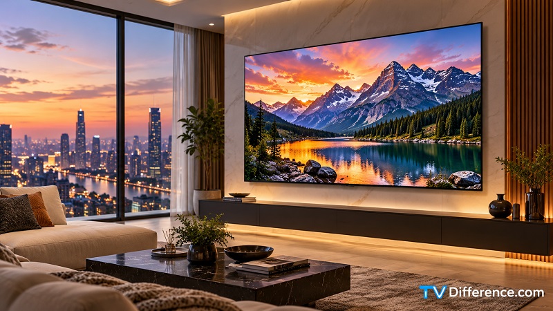 Sony Bravia 9 II in a living room
