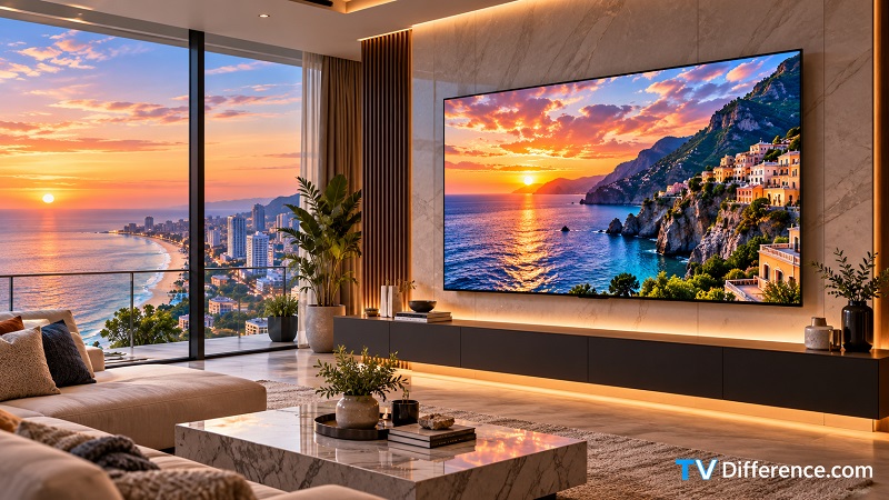 Sony Bravia 9 in a living room